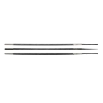 Set 3 pile rotunde pentru ascutit lant drujba, diametru 4mm, compatibile 3/8 si 1/4
