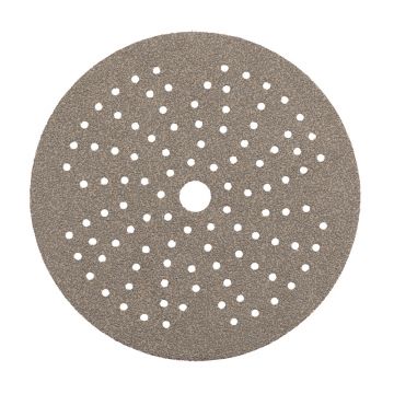 Set 5 foi abrazive Wolfcraft 1106000, Ø 125 mm, prindere Velcro, gauri multiple, granulatie 60