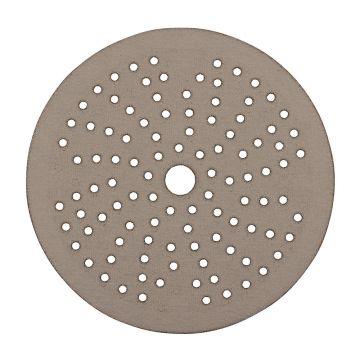Set 5 foi abrazive Wolfcraft 1115000, Ø 125 mm, prindere Velcro, gauri multiple, granulatie 240