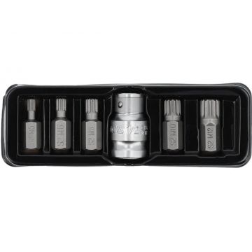Set biti Spline tip stea 6 piese – precizie si rezistenta