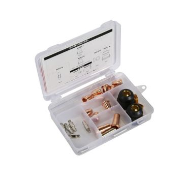Set consumabile pentru torta de taiere cu plasma PK Telwin 804416, in cutie din plastic
