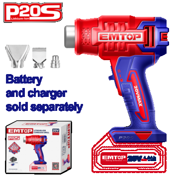 Suflanta aer cald (feon) fara acumulator si incarcator - EHGN20021, EMTOP