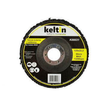 Disc abraziv pentru slefuire 125mm, Keltin K00031