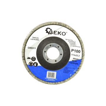Disc slefuire, 115 mm, P100, Geko, G00311