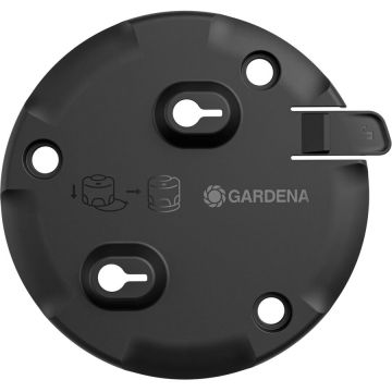AquaPrecise mounting plate, above ground (black, for AquaPrecise irrigation system) AquaPrecise mounting plate, above ground (black, for AquaPrecise irrigation system)