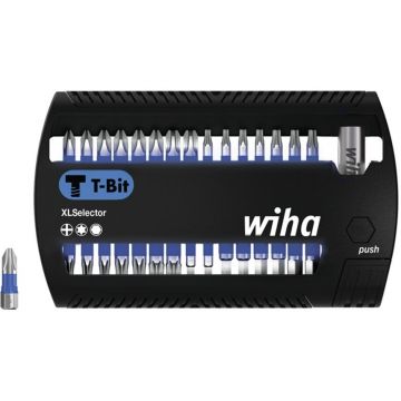 bit set XLSelector T-Bit 25mm, PH / TX / H (black/blue, 31 pieces) bit set XLSelector T-Bit 25mm, PH / TX / H (black/blue, 31 pieces)