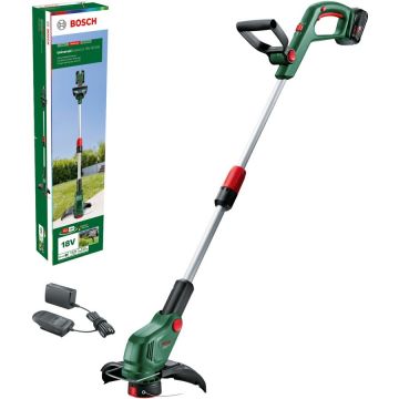 Bosch cordless lawn trimmer UniversalGrassCut 18V-26-500, 18Volt (green/black, Li-ion battery 2.0Ah, POWER FOR ALL ALLIANCE) Bosch cordless lawn trimmer UniversalGrassCut 18V-26-500, 18Volt (green/black, Li-ion battery 2.0Ah, POWER FOR ALL ALLIANCE)