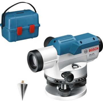 Bosch optical level GOL 26 D Professional (blue, case, measuring unit 360 degrees) Bosch optical level GOL 26 D Professional (blue, case, measuring unit 360 degrees)