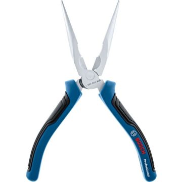 Bosch Professional Long Nose Pliers Professional 204mm blue Bosch Professional Long Nose Pliers Professional 204mm blue
