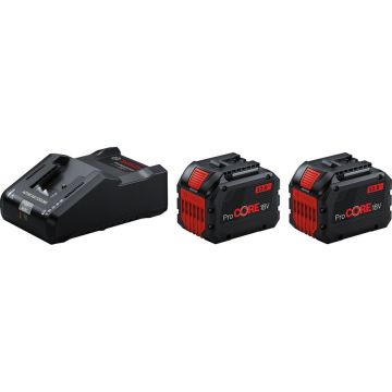 Bosch starter set 18V, 2x ProCORE 18V 12.0Ah + GAL 18V-160 Professional (black, 2x battery + charger, AMPShare Alliance) Bosch starter set 18V, 2x ProCORE 18V 12.0Ah + GAL 18V-160 Professional (black, 2x battery + charger, AMPShare Alliance)