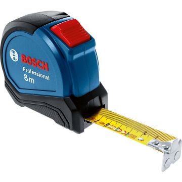 Bosch tape measure Autolock Professional, 8 meters, tape measure (blue) Bosch tape measure Autolock Professional, 8 meters, tape measure (blue)