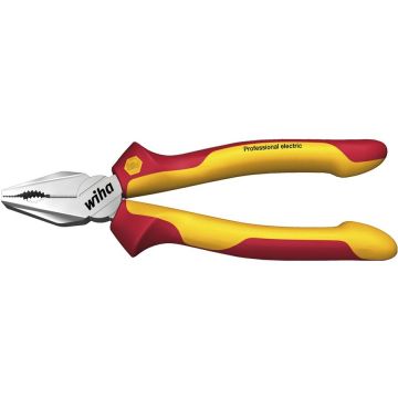 combination pliers Professional electric red/yellow, with DynamicJoint and OptiGrip combination pliers Professional electric red/yellow, with DynamicJoint and OptiGrip