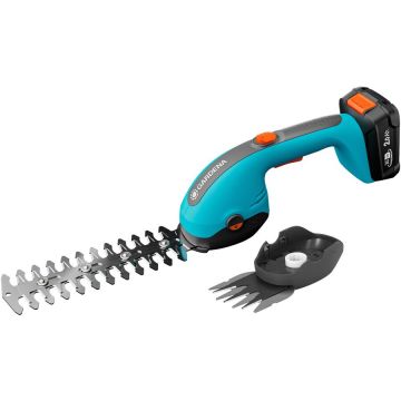 cordless grass shears PowerCut 20/18V P4A, with shrub blade (turquoise/grey, Li-Ion battery 2.0Ah, POWER FOR ALL ALLIANCE) cordless grass shears PowerCut 20/18V P4A, with shrub blade (turquoise/grey, Li-Ion battery 2.0Ah, POWER FOR ALL ALLIANCE)