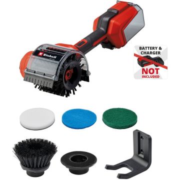 cordless surface brush PICOBELLA 18/90, weed remover (red/black, without battery and charger) cordless surface brush PICOBELLA 18/90, weed remover (red/black, without battery and charger)
