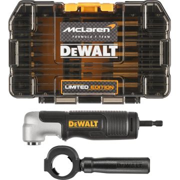 FLEXTORQ bit set DT70782, 33 pieces, in McLaren design including angle attachment with base head and handle, in TOUGH CASE FLEXTORQ bit set DT70782, 33 pieces, in McLaren design including angle attachment with base head and handle, in TOUGH CASE