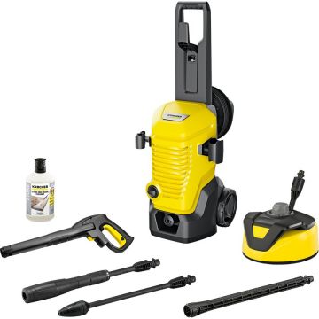 high-pressure cleaner K 4 WCM Premium Home (yellow/black, with dirt blaster, hose reel and surface cleaner) high-pressure cleaner K 4 WCM Premium Home (yellow/black, with dirt blaster, hose reel and surface cleaner)