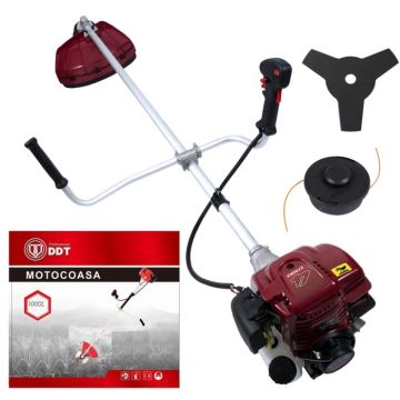 Motocoasa pe benzina in 4 timpi, DDT-1000L, 7 Cp, 62 CC, 3 acc. incluse Motocoasa pe benzina in 4 timpi, DDT-1000L, 7 Cp, 62 CC, 3 acc. incluse