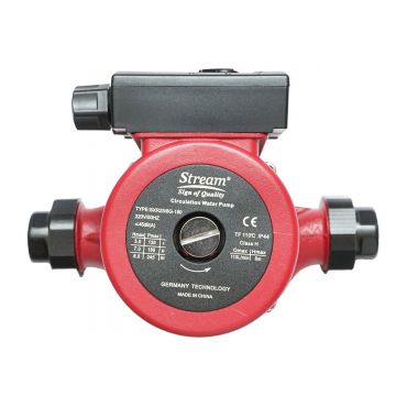 Pompa de recirculare apa 220V, 245W debit 110L/min, inaltime 8m, racord 1 1/2 inch SXR25/8G-180 , Cod: BK78865, Marca: BRECKNER GERMANY Pompa de recirculare apa 220V, 245W debit 110L/min, inaltime 8m, racord 1 1/2 inch SXR25/8G-180 , Cod: BK78865, Marca: BRECKNER GERMANY
