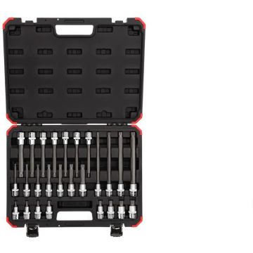 Red screwdriver sockets 1/2 XZN 26t - 3301574 Red screwdriver sockets 1/2 XZN 26t - 3301574