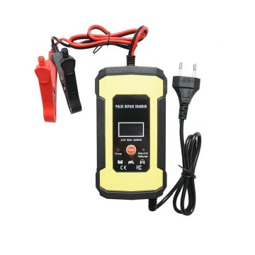 Redresor, incarcator digital baterie auto/moto, cu functie de reparare 12V 6A, DISMK93