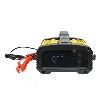 Redresor incarcator smart digital baterie 12V-25A/24V-15A, complet automat 4-200Ah, protectii multiple, functie reparare inteligenta, BK79321