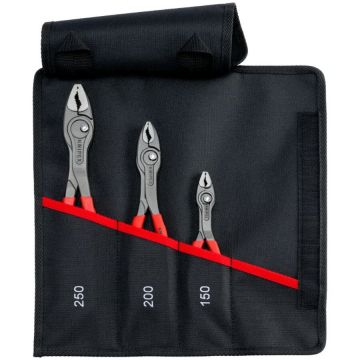 roll-up bag TwinGrip, front gripping pliers set 3-piece (red, length 150 / 200 / 250mm) roll-up bag TwinGrip, front gripping pliers set 3-piece (red, length 150 / 200 / 250mm)