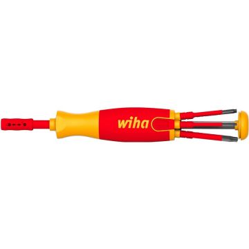 screwdriver with bit magazine LiftUp electric (red/yellow, 7 pieces) screwdriver with bit magazine LiftUp electric (red/yellow, 7 pieces)