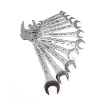 Set chei fixe Proxxon 23802, O6-32 mm, 11 piese Set chei fixe Proxxon 23802, O6-32 mm, 11 piese