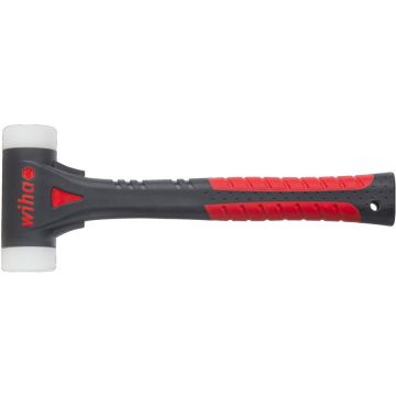 soft-face hammer FibreBuzz recoil-free, very hard (black/red, 40mm) soft-face hammer FibreBuzz recoil-free, very hard (black/red, 40mm)