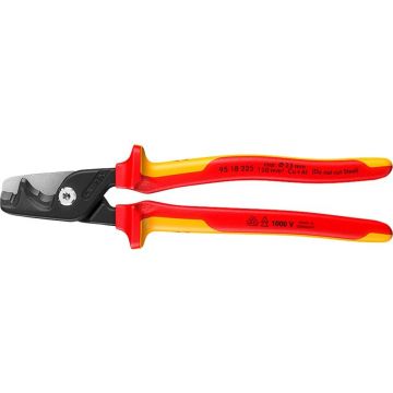 StepCut XL cable cutters 95 18 225 VDE, cutting pliers (red/yellow, length 225mm) StepCut XL cable cutters 95 18 225 VDE, cutting pliers (red/yellow, length 225mm)