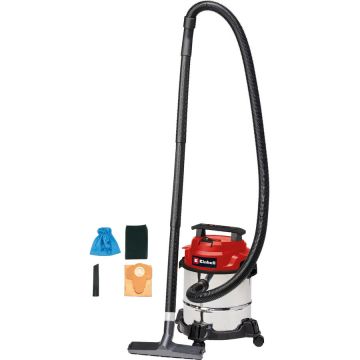 TC-VC 1812/1 S, wet/dry vacuum cleaner red/stainless steel TC-VC 1812/1 S, wet/dry vacuum cleaner red/stainless steel