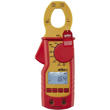 45219 current measuring clamp, up to 1,000 V AC, measuring device (red/yellow, contactless one-hand test) 45219 current measuring clamp, up to 1,000 V AC, measuring device (red/yellow, contactless one-hand test)