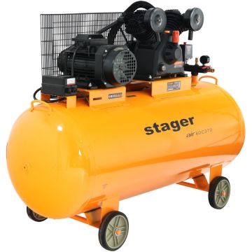 Air 60C370 compresor aer 370L 10bar 600L/min trifazat angrenare curea