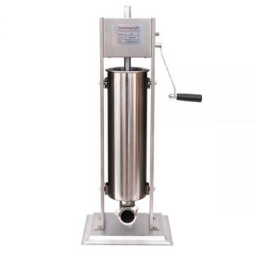 Aparat Carnati ML-S7  Mecanic  Inox Integral  7 Kg + 6 Palnii Argintiu Aparat Carnati ML-S7  Mecanic  Inox Integral  7 Kg + 6 Palnii Argintiu