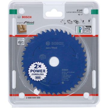 Bosch circular saw blade Expert for Wood, 140mm 2608644500 Bosch circular saw blade Expert for Wood, 140mm 2608644500