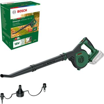 Bosch cordless leaf blower Universal LeafBlower 18V-130 Solo, 18Volt, leaf blower (green/black, without battery and charger, POWER FOR ALL ALLIANCE) Bosch cordless leaf blower Universal LeafBlower 18V-130 Solo, 18Volt, leaf blower (green/black, without battery and charger, POWER FOR ALL ALLIANCE)