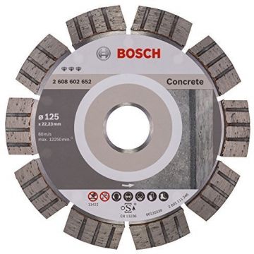 Bosch Diamond Cutting Disc 125 Concrete - 2608602652 Bosch Diamond Cutting Disc 125 Concrete - 2608602652