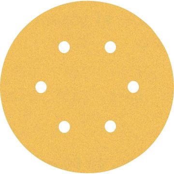 Bosch Expert C470 sanding sheet set, O 150mm, K60 / 120 / 240 (6 pieces, for eccentric sanders)