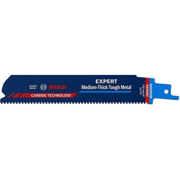 Bosch Expert saber saw blade 'Medium-Thick Tough Metal' S 955 HHM (length 150mm) Bosch Expert saber saw blade 'Medium-Thick Tough Metal' S 955 HHM (length 150mm)