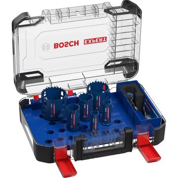 BOSCH hole saw ToughMaterial set 9 pieces - 2608900445 EXPERT RANGE