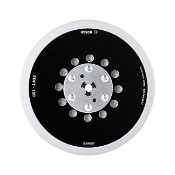Bosch multi-hole pad 150mm soft M8 + 5/16 - 2608900006 EXPERT RANGE