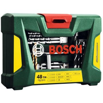 Bosch V-Line TIN tool set 48 parts Bosch V-Line TIN tool set 48 parts