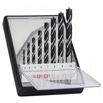 Bosch Wood Drill Set Robust Line 8pcs - 2607010533 Bosch Wood Drill Set Robust Line 8pcs - 2607010533