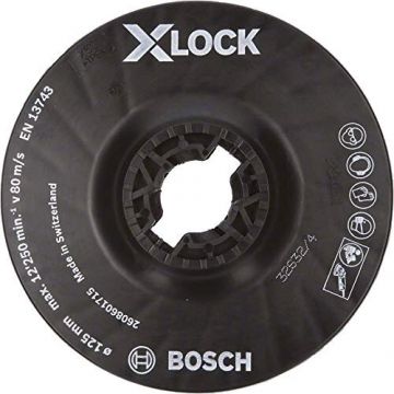 Bosch X-LOCK Backing Pad, 125 mm medium - 2608601715 Bosch X-LOCK Backing Pad, 125 mm medium - 2608601715
