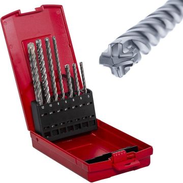 Hammer drill set Quattric II Set, SDS plus (5 pieces,  5-12mm) Hammer drill set Quattric II Set, SDS plus (5 pieces,  5-12mm)
