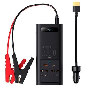 IGBT, 300W, Lungime cablu 40cm, USB/USB-C, Negru