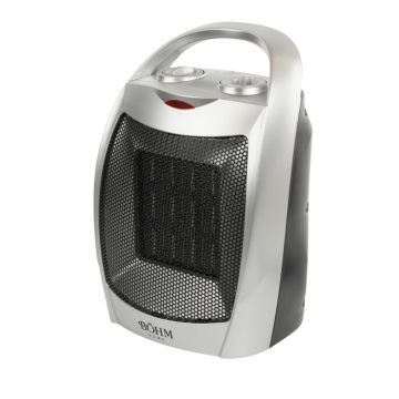 Incalzitor ceramic electric BOHM, 1500W, 2 trepte de putere, Suprafata incalzire 20-25mp Incalzitor ceramic electric BOHM, 1500W, 2 trepte de putere, Suprafata incalzire 20-25mp