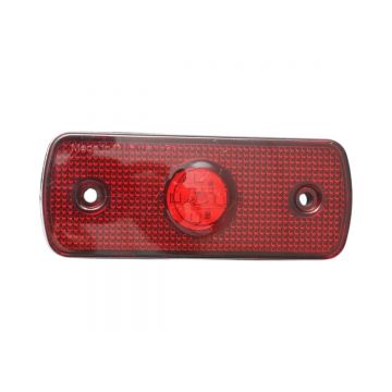 Lampa gabarit laterala slim LED 12-24V rosie 108x43.5x12mm Breckner Germany, BK98677