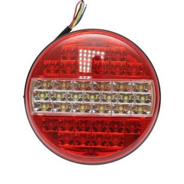 Lampa stop spate rotunda LED 12V/24V universala 142x45mm Breckner Germany, DISUJ92