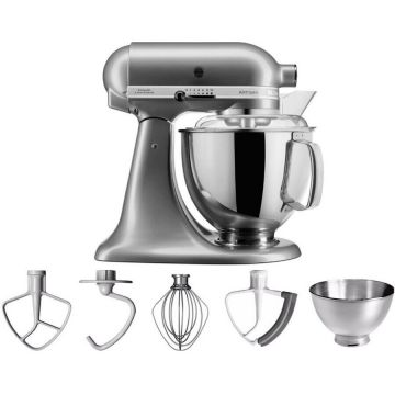 Mixer Cu Bol 300 W 4.8 L Silver